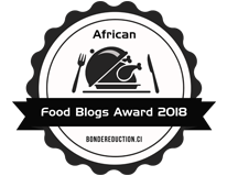 Banners for African Food Blogs Award 2018